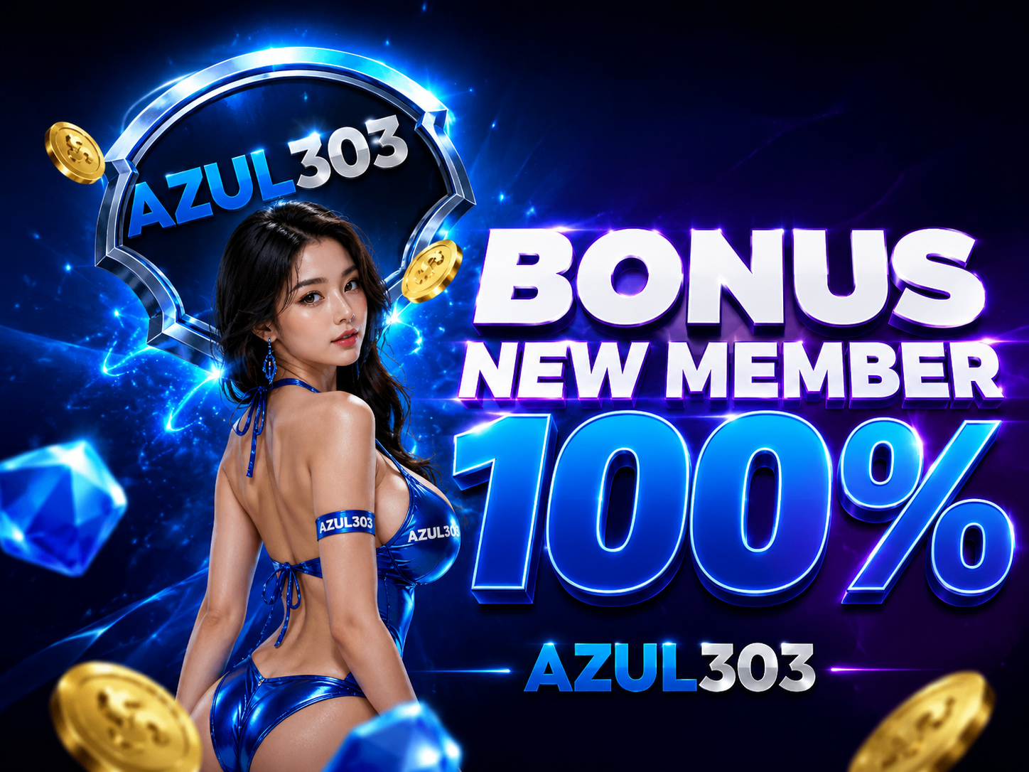 BONUS NEW MEMBER 100%